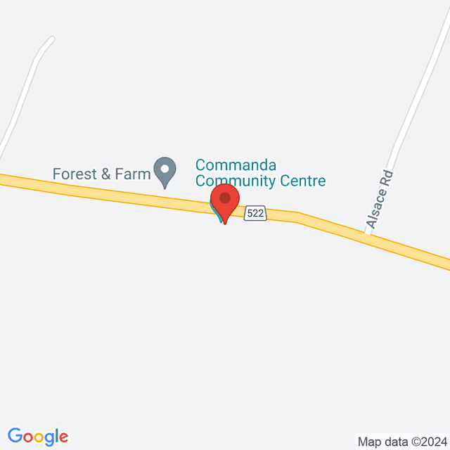 Location for Commanda Community Center